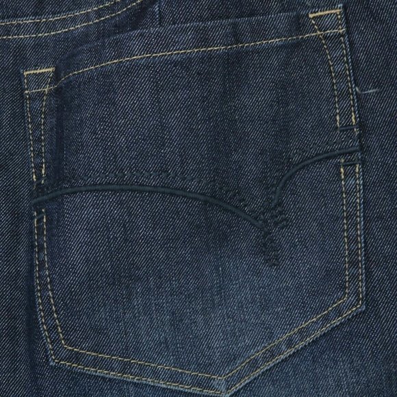 Fashion Bug Weekend Casual Bootcut Jeans Dark Stretch Plus Size 32W x 33 - Picture 9 of 9